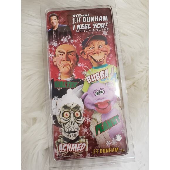 NEW Jeff Dunham Christmas Ornaments Walter Peanut Achmed Bubba J Gift Comedian - Picture 6 of 6